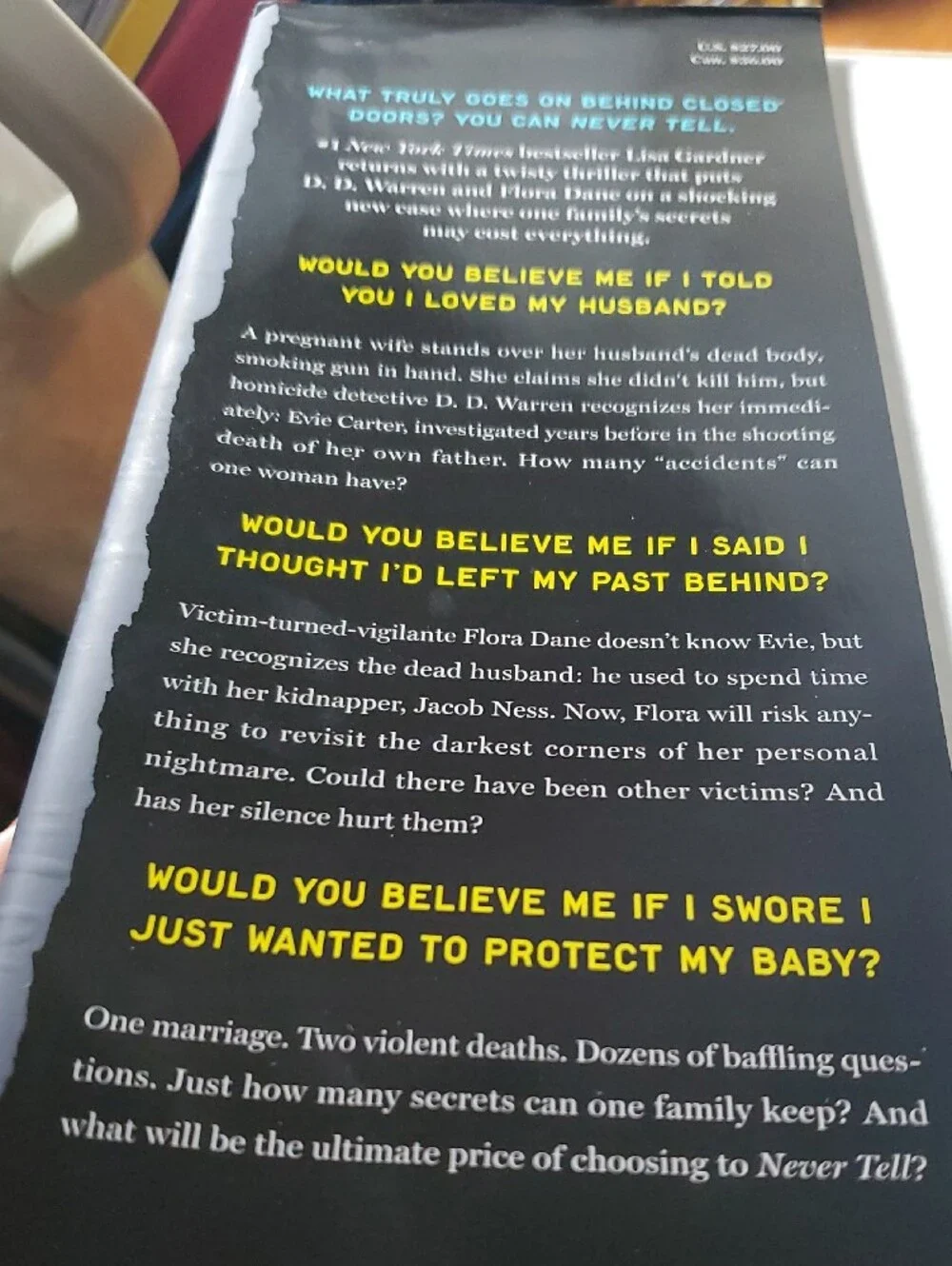 Never Tell By Lisa Gardner
